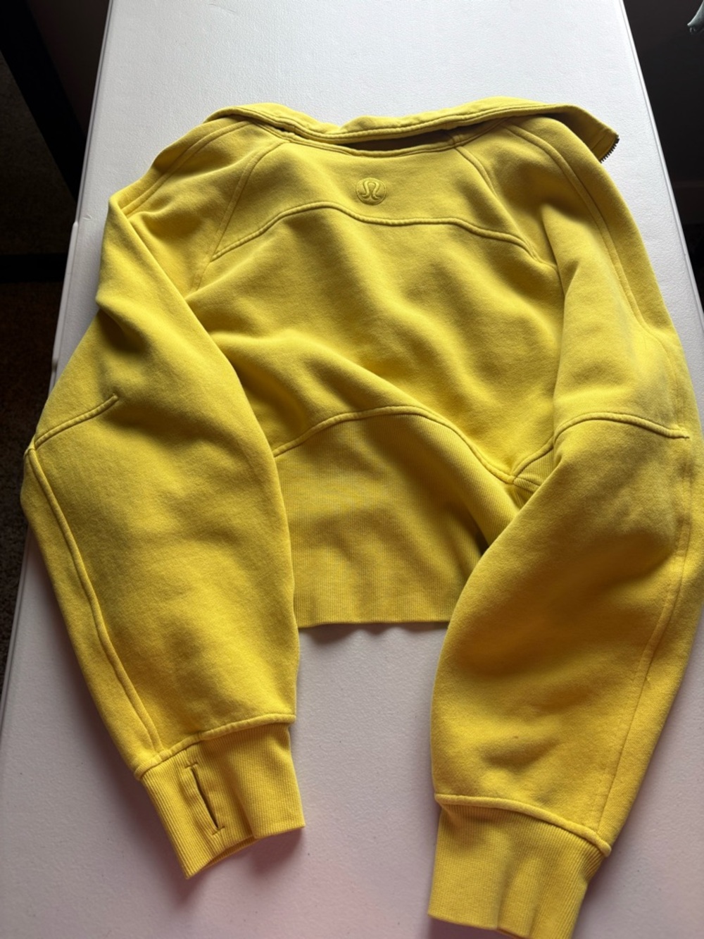 lululemon scuba oversized half zip funnel neck size M/L - Picture 2 of 3